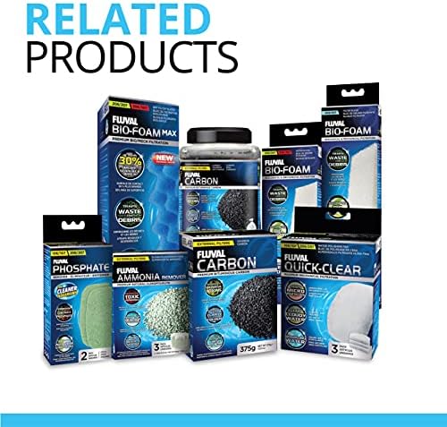 Premium fish tank filter media bundle showing three individual nylon mesh compartments.