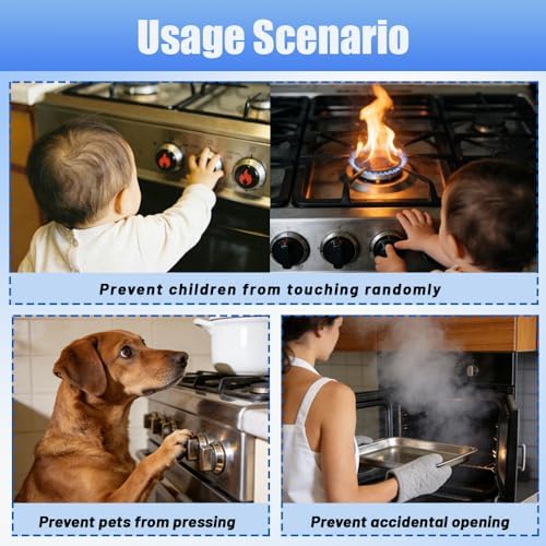Imported Vicsamer baby proof stove locks packaging