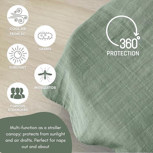 Mozah multi-use nursing apron in packaging
