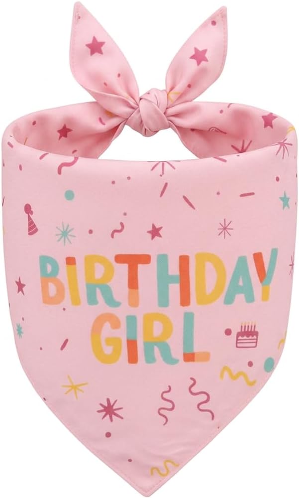 Dog Birthday Bandana, Dog Birthday Decorations for Slightly Larger Medium Small Boy Girl Dog Bandana(Blue) - Image 10