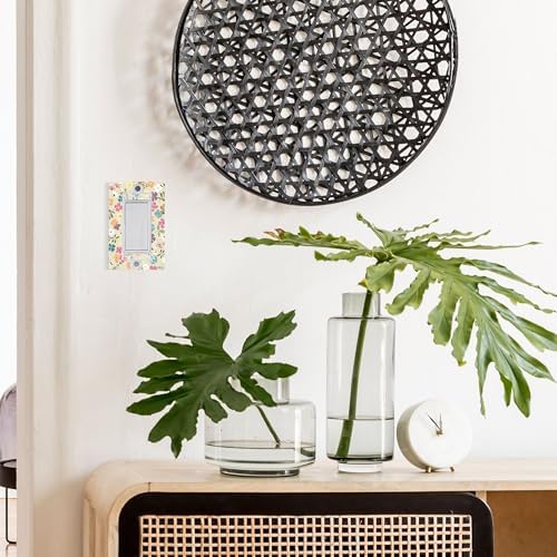 Two piece magnetic light switch guard set for home use