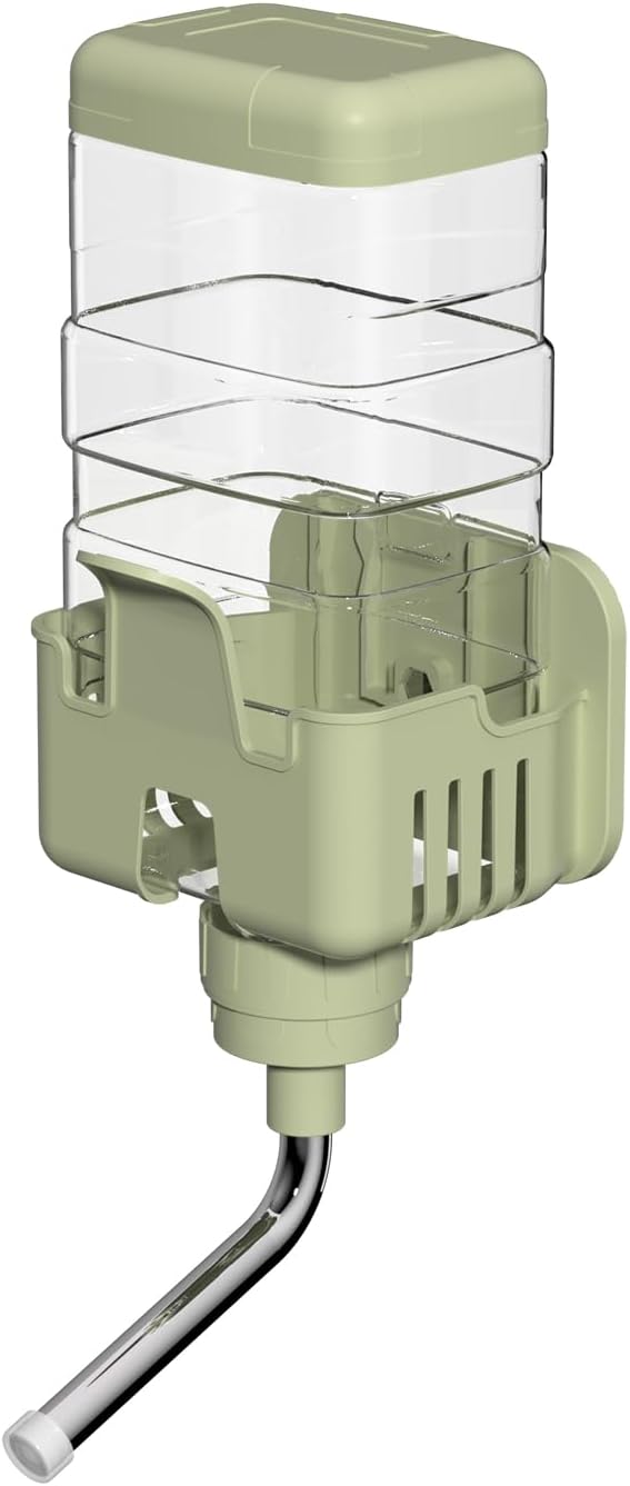 Small Animal Water Bottle for Cage, 30oz No Drip Automatic Pet Water Dispenser for Rabbit, Guinea Pig, Chinchilla, Ferret, Bunny, Squirrel, Hedgehog, Dog (Green, Large) - Image 12