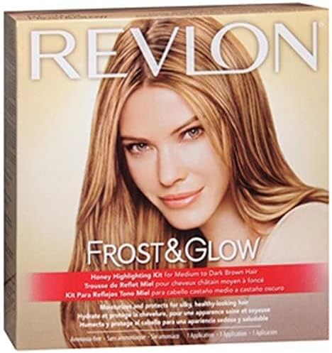 Close up of Revlon Frost and Glow Honey packaging details
