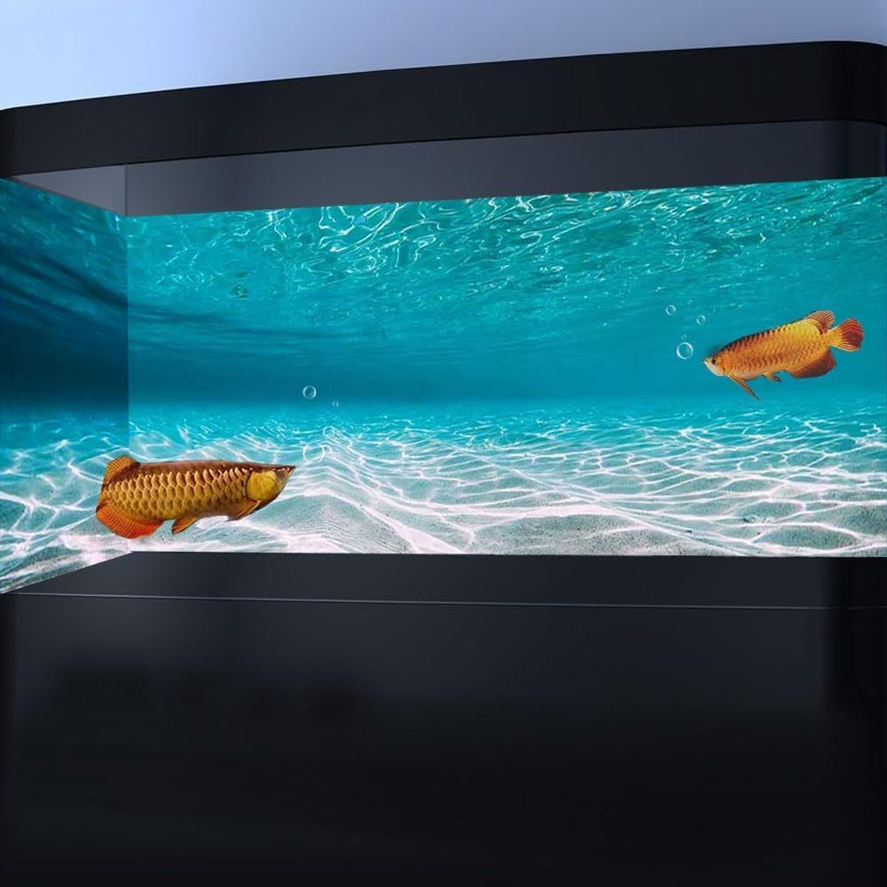 Dtekoj underwater reef decoration background for home fish tanks