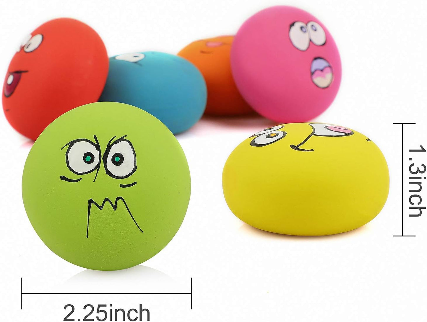 Lightweight HDSX squeaky dog toys designed for small pets under eleven kilograms