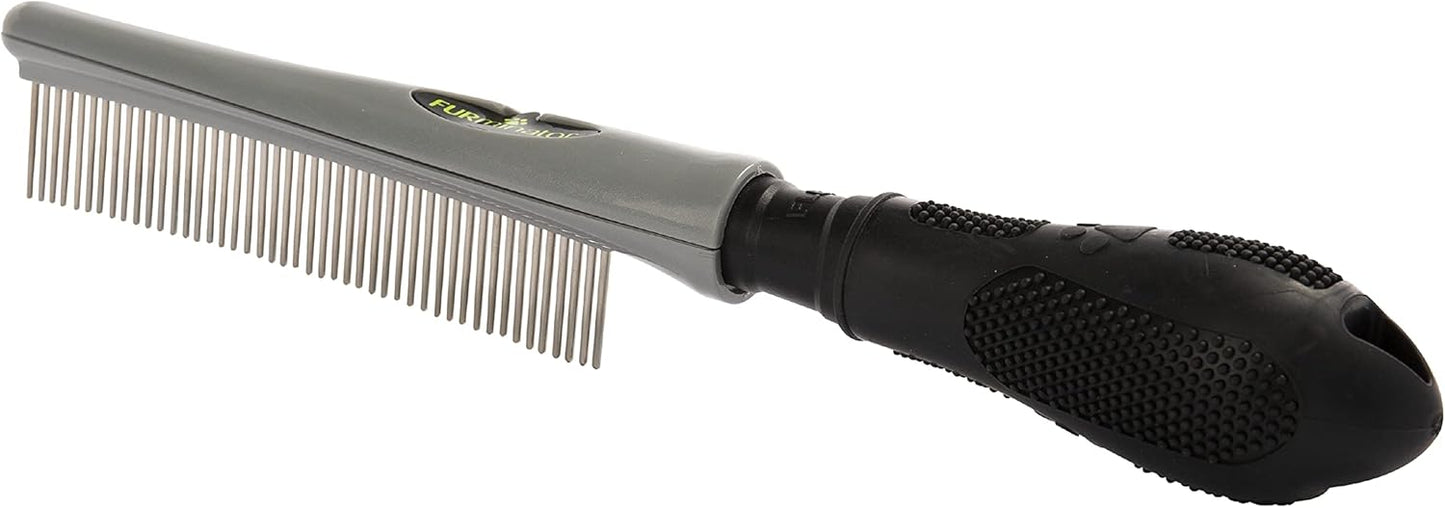 FURminator Hair Collection Rubber Brush For Cats Removes Loose Hair On Pets, Upholstery, Clothing, Carpets And Rugs For Easy Cleanup, 1 Count - Image 9