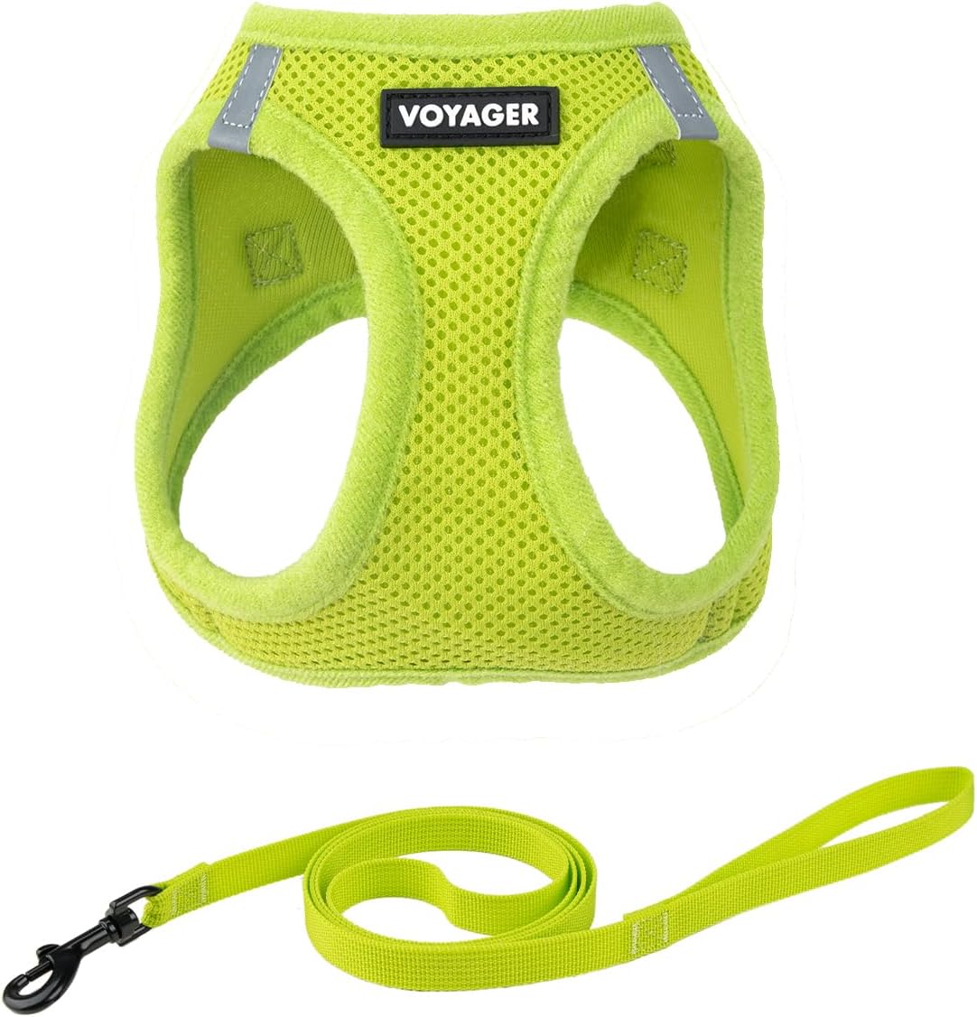 Voyager Step-in Pet Harness - All Weather Mesh, Adjustable Step in Harness for Cats and Dogs by Best Pet Supplies - 307 Set Moss Green, M - Image 15
