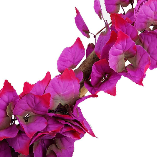Two pack pink silk hanging plants for lizards and bearded dragons