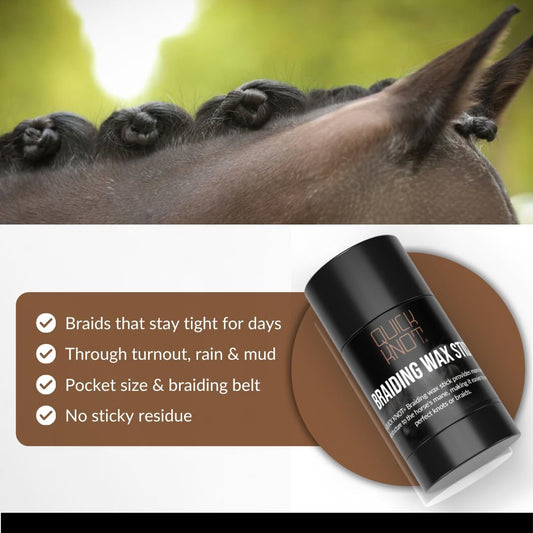 Natural ingredients in Quick Knot mane wax stick