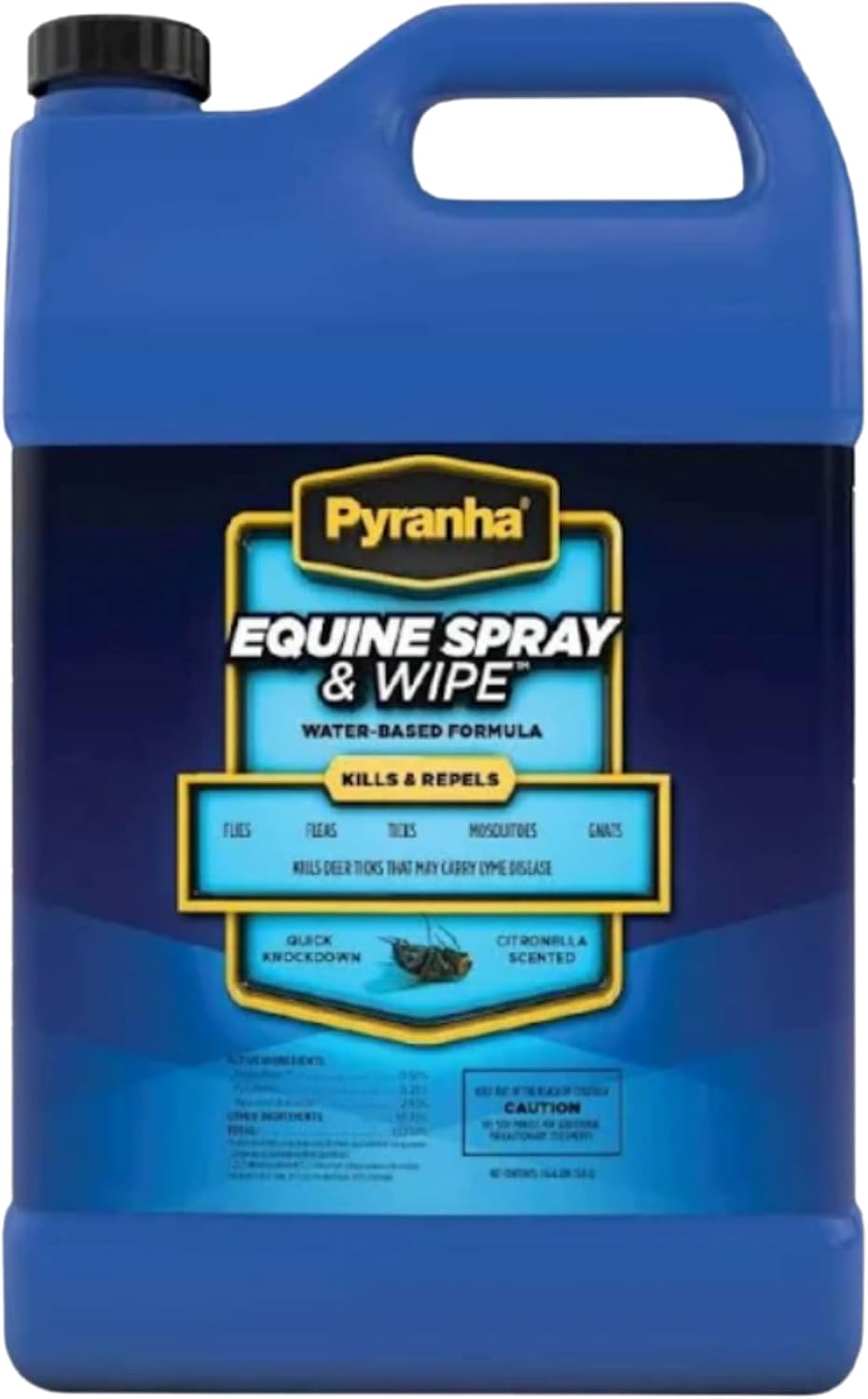 Tack Shack of Ocala Pyranha Fly Spray for horses front view premium equine pest control repellent