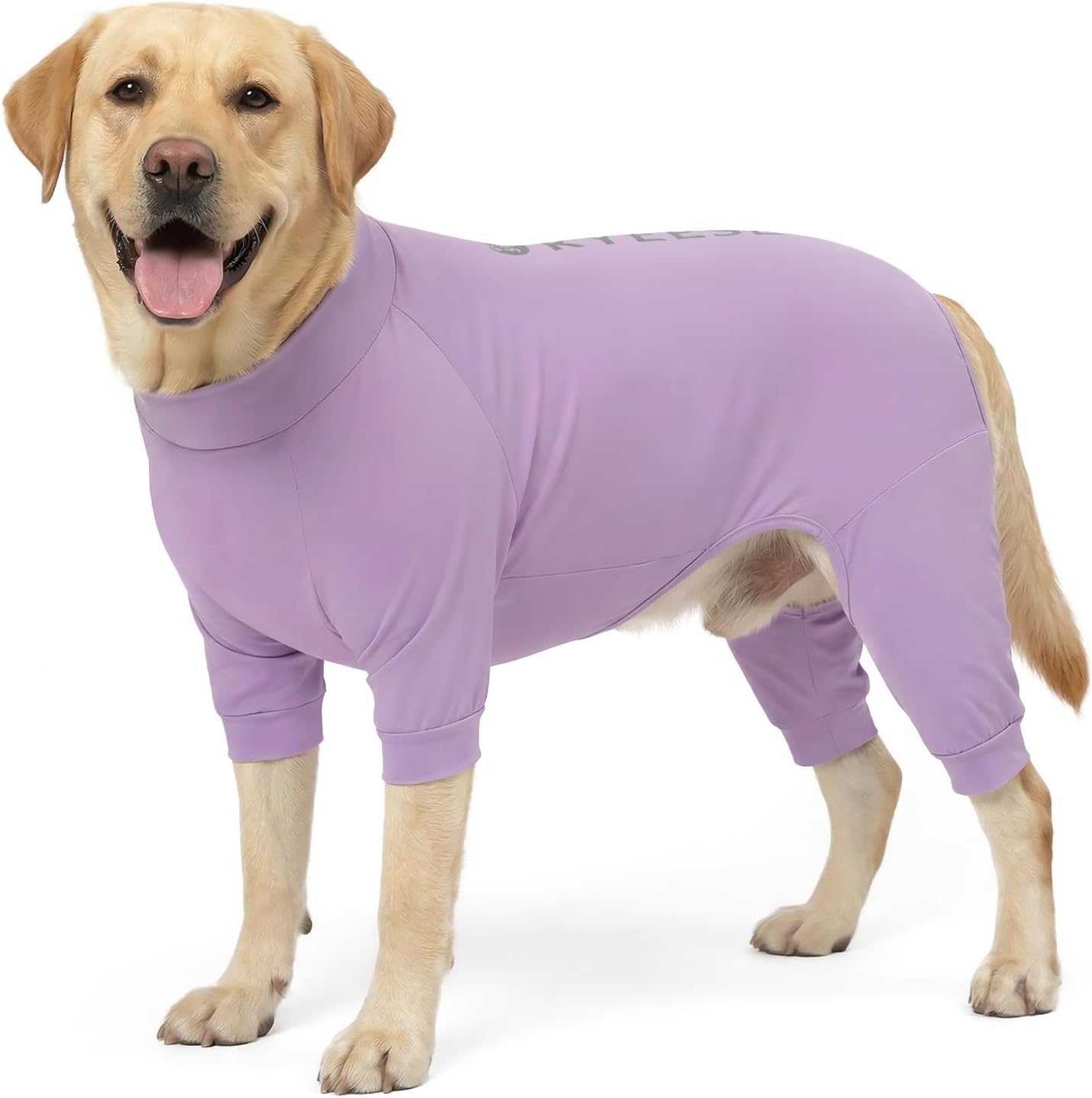 KYEESE UV Protection Dog Shirt, UPF 50+ Cooling Summer Jumpsuit for Small Dogs, Breathable Reflective Shedding Control Dog Sun Shirts, Quick-Dry Dogs Onesie Pet Clothes, Blue, M - Image 13