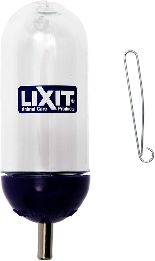 Lixit(R) Bell Style Aquarium Cage Climbing Resistant Water Bottles for Rats, Hamsters Gerbils, Mice and Other Small Animals (5 Ounce) - Image 2