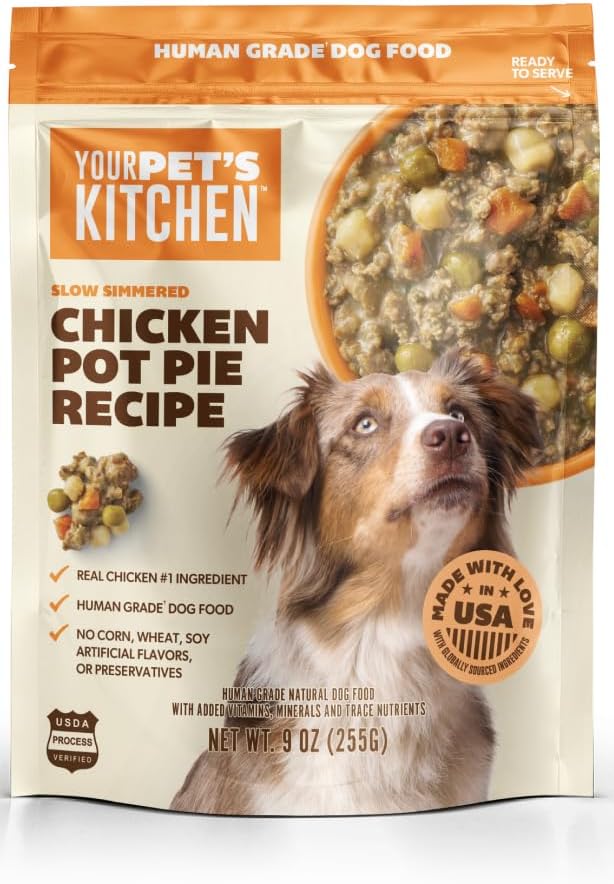Your Pet's Kitchen Wet Dog Food, Slow Simmered Beef Recipe - Human Grade, USDA Process Verified | Complete & Balanced for Adult Dogs | No Corn, Soy, Wheat | Made in USA | 9oz Pouch, Pack of 6 - Image 13
