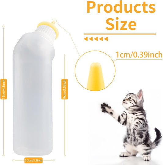 Xuandea kitten bottles for nursing puppy milk with precise measuring beaker
