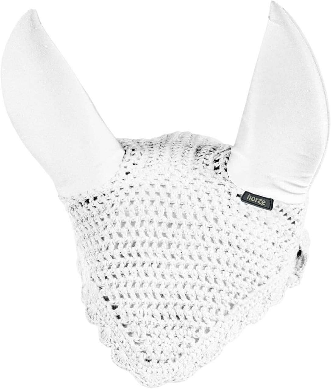 Breathable horse ear bonnet for training and hacking