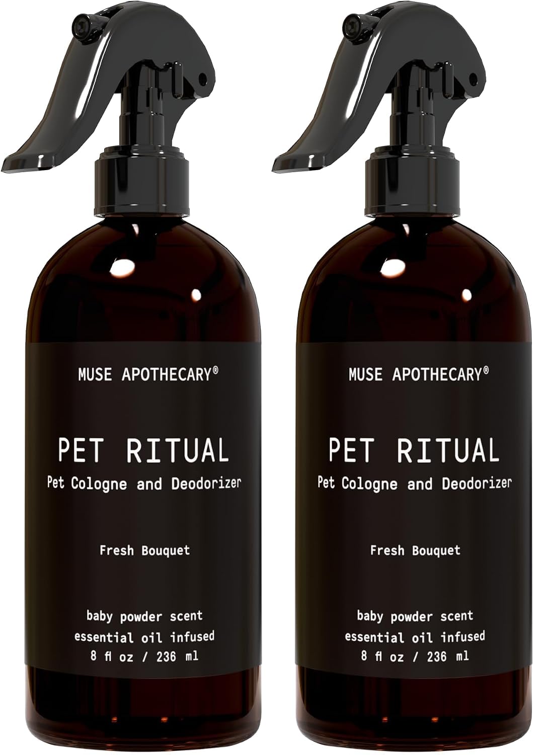 Muse Apothecary Pet Ritual Pet Cologne Spray for Dogs - Dog Perfume Spray Long Lasting After Bath - Pet Perfume for Dogs - Essential Oils Infused - 4oz, Fresh Bouquet - Image 13