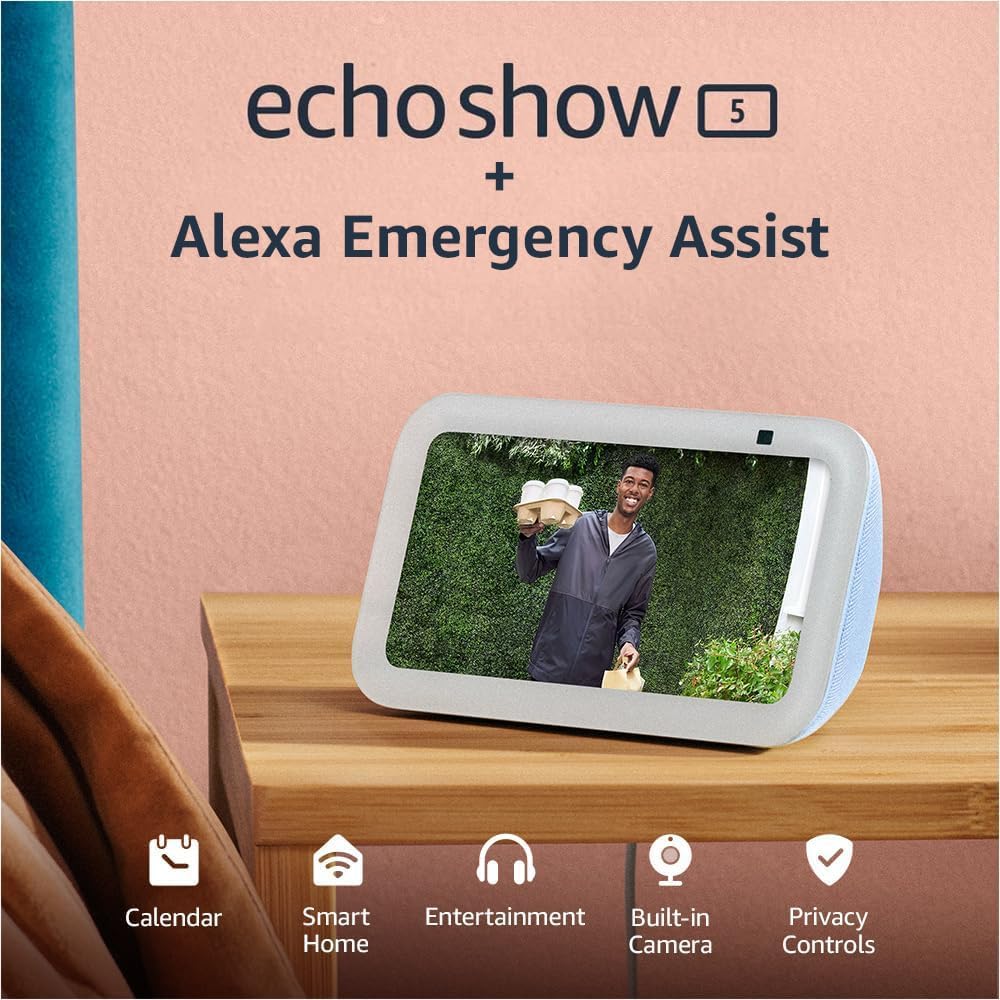 Amazon Echo Show 5 (newest model), Smart display, Designed for Alexa+, 2x the bass and clearer sound, Charcoal - Image 15