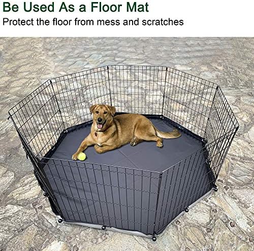 YGCASE premium pet pen accessories packaging detailing full octagonal coverage for twenty four inch panels