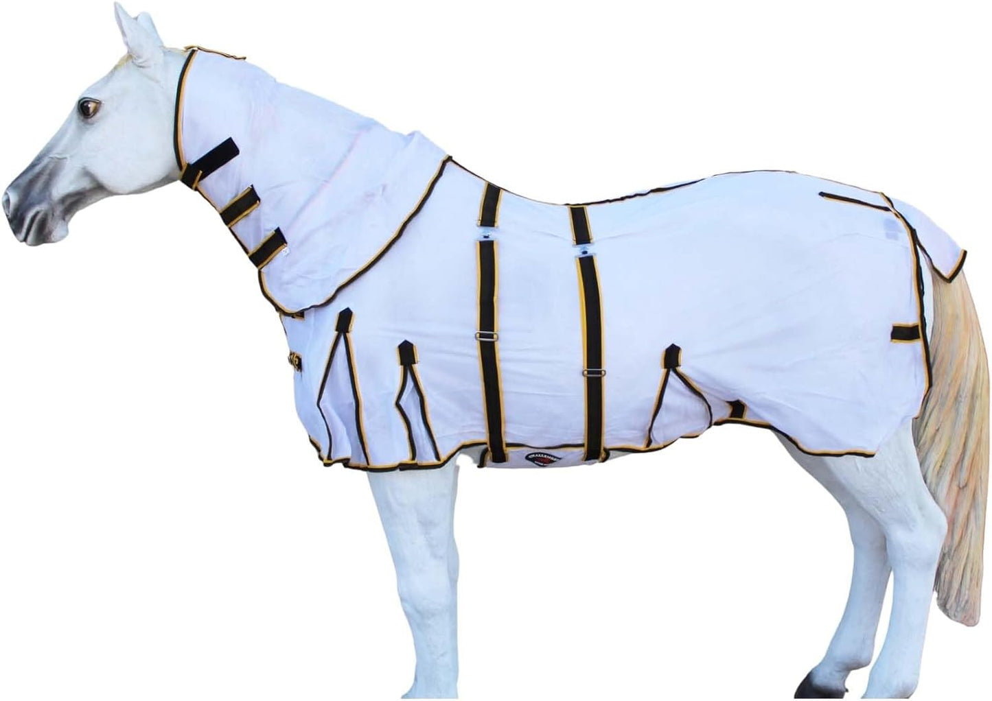 Challenger Horse Summer Scrim Mesh Full Neck Light Fly Sheet Bellyband Purple 73102 - Image 15