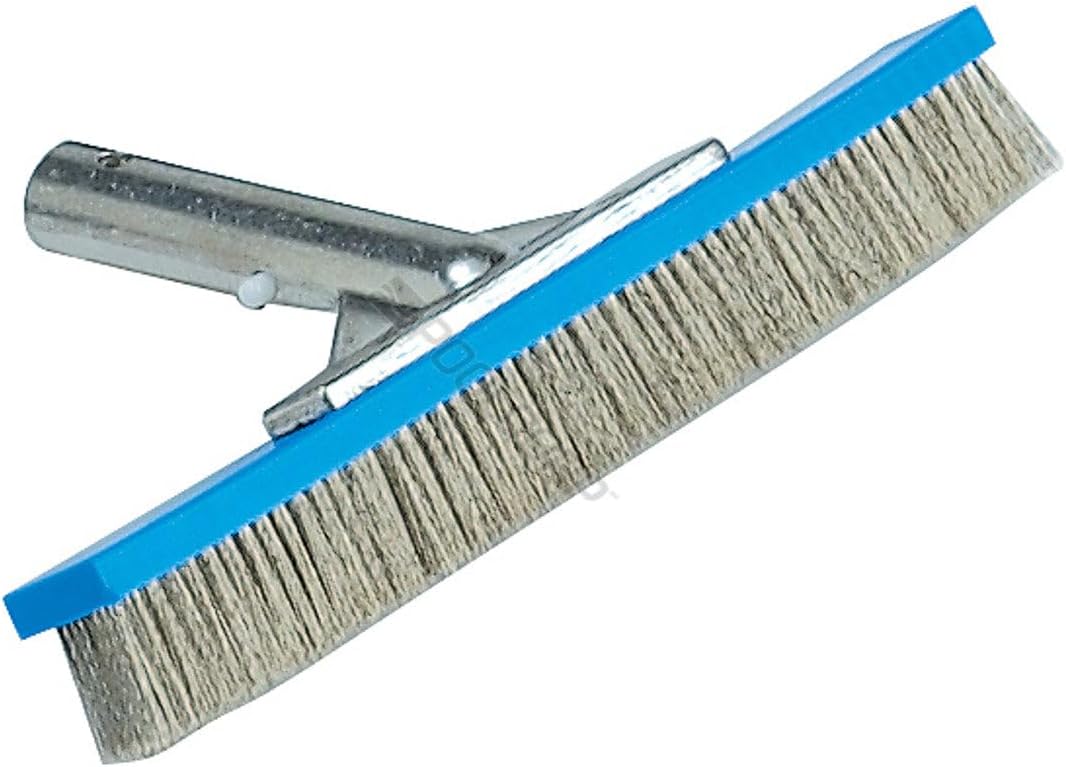Pentair R111646 heavy duty aluminum algae brush front view premium pool maintenance tool