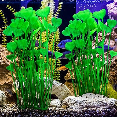 Zero maintenance plastic aquarium greenery pack for realistic aquascaping layouts