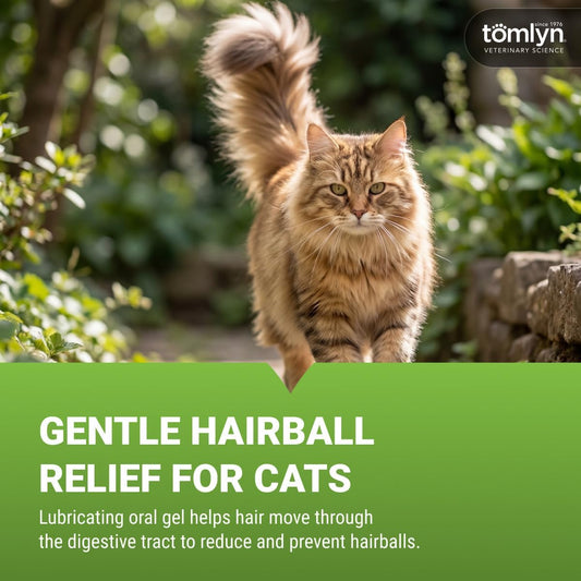Tom Lyn Laxatone cat hairball relief lubricant gel packaging details