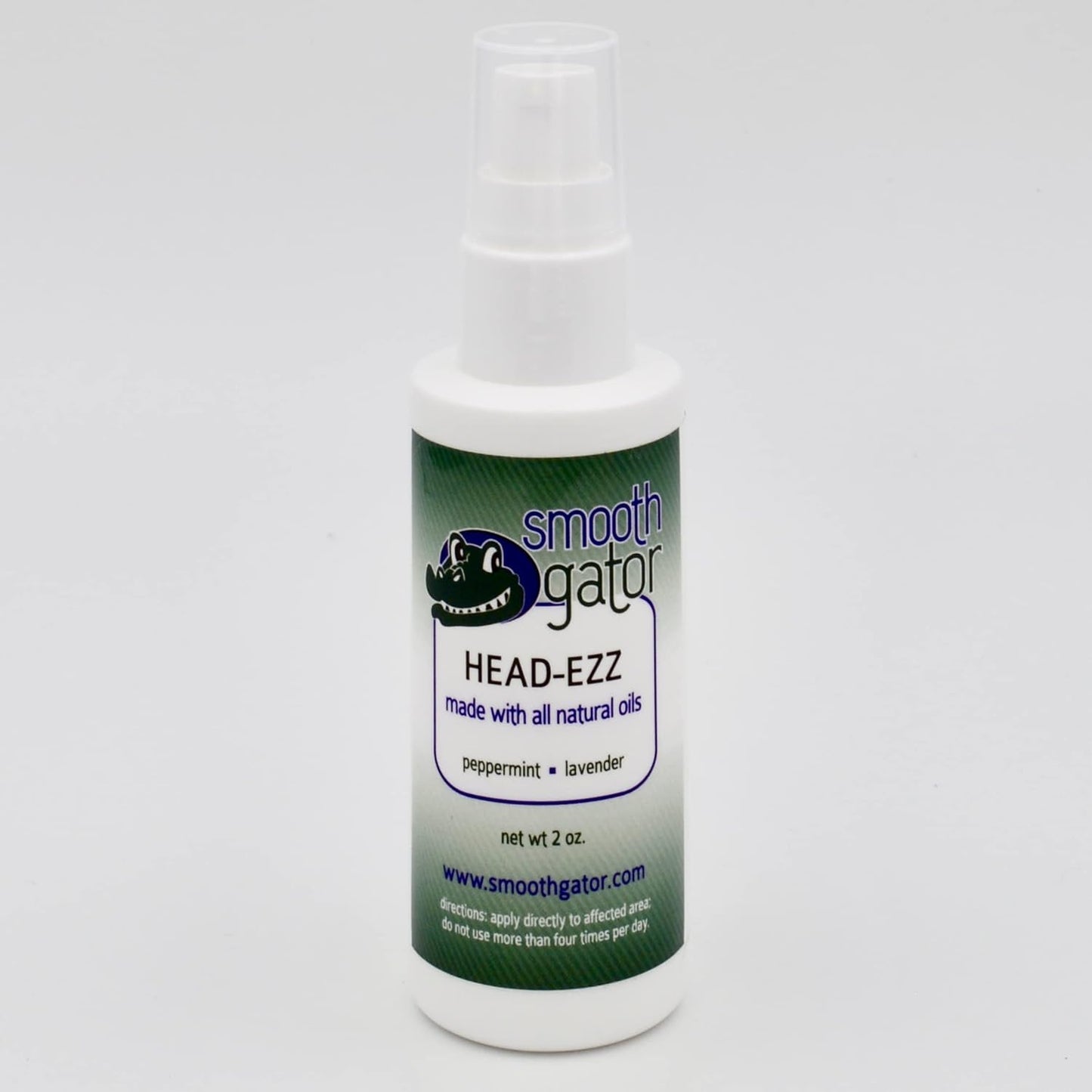 Smooth Gator Head Ezz topical analgesic cream 2 fluid ounce front view