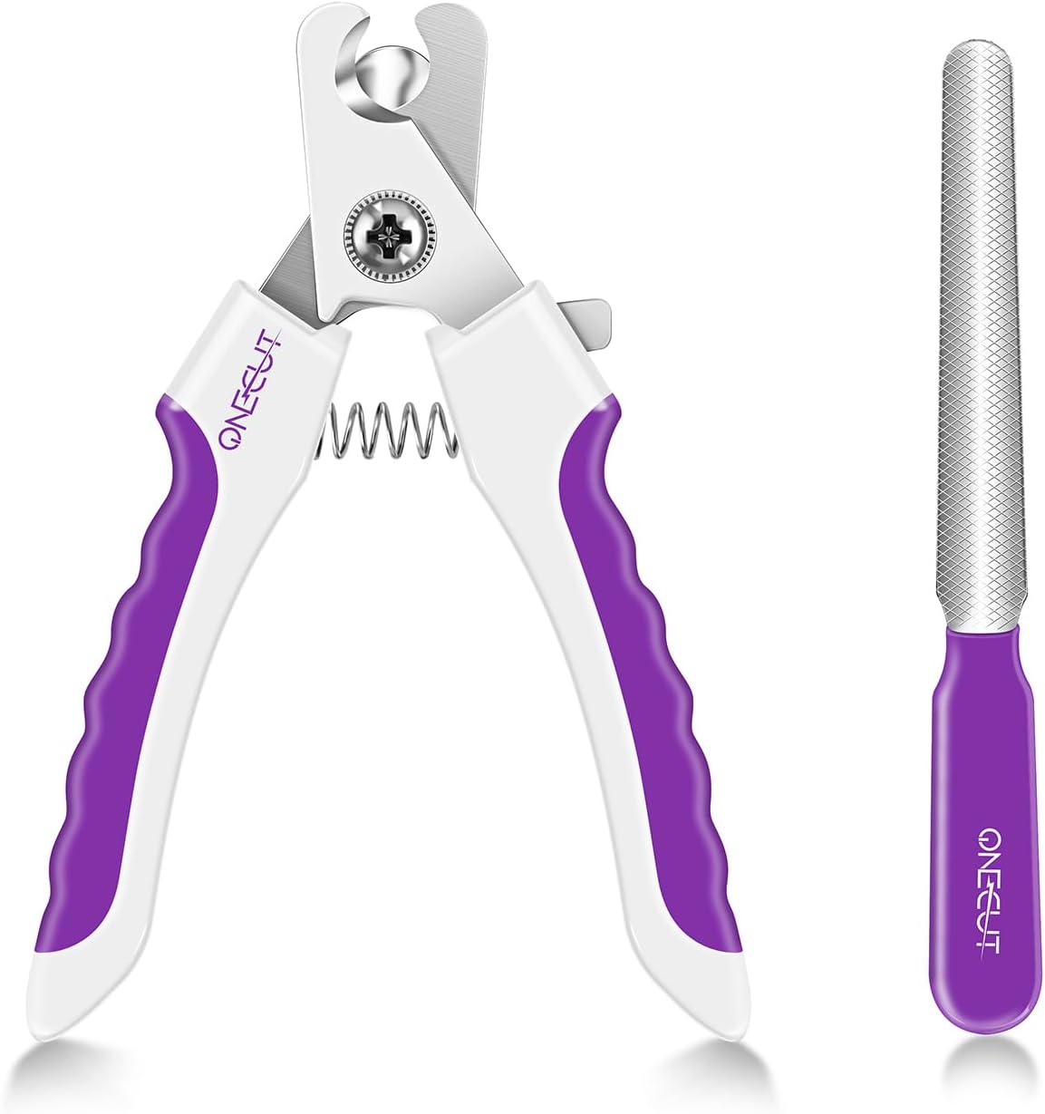 6" Dog Nail Clippers for Small, Medium and Large Breed Professional Pet Nail Trimmers -Suitable for Cats, Rabbits and Guinea Pigs with Safety Guard to Avoid Over Cutting (Pink) - Image 9