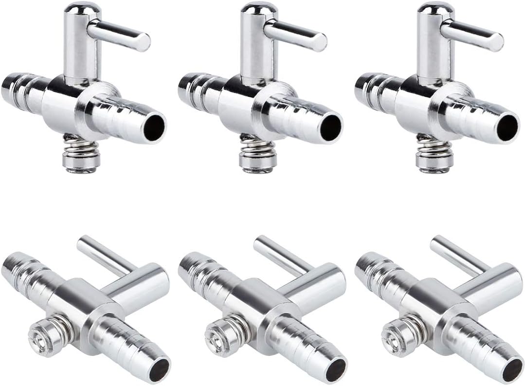 Pawfly 4-Way Aquarium Air Flow Control Lever Valve Manifold for Air Pumps Fish Tank Multi-port Distributor Splitter with 1 Non-return Check Valve and 6 Suction Cup Clips - Image 12