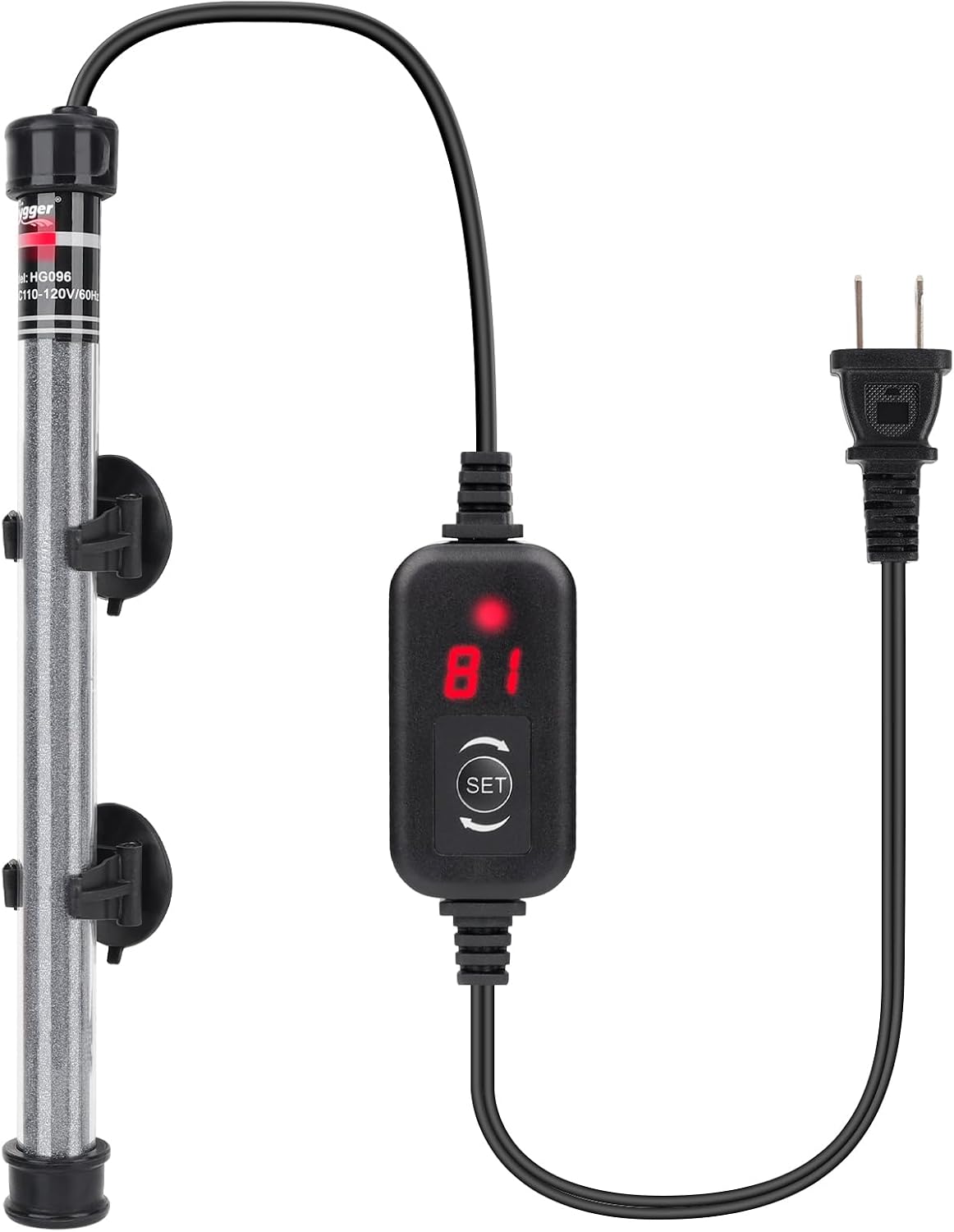 Hygger digital aquarium thermostat and heater unit
