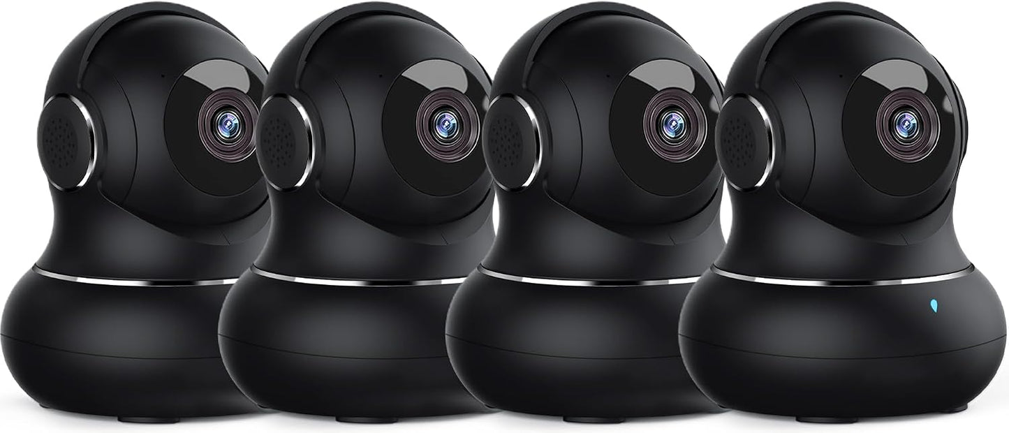 litokam 2K Indoor Camera, 360 Pan/Tilt Home Security Cameras with Motion Detection, Pet Cam with Phone App, Baby Monitor with Night Version, WiFi Camaras, Two Way Audio, Work with Alexa, 2 Pack - Image 12