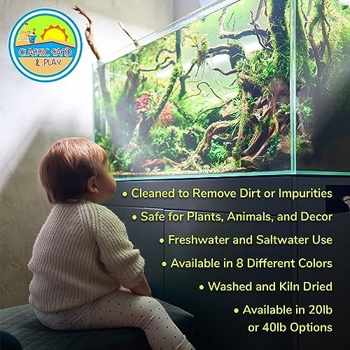Safety certified aquarium sand packaging and specifications