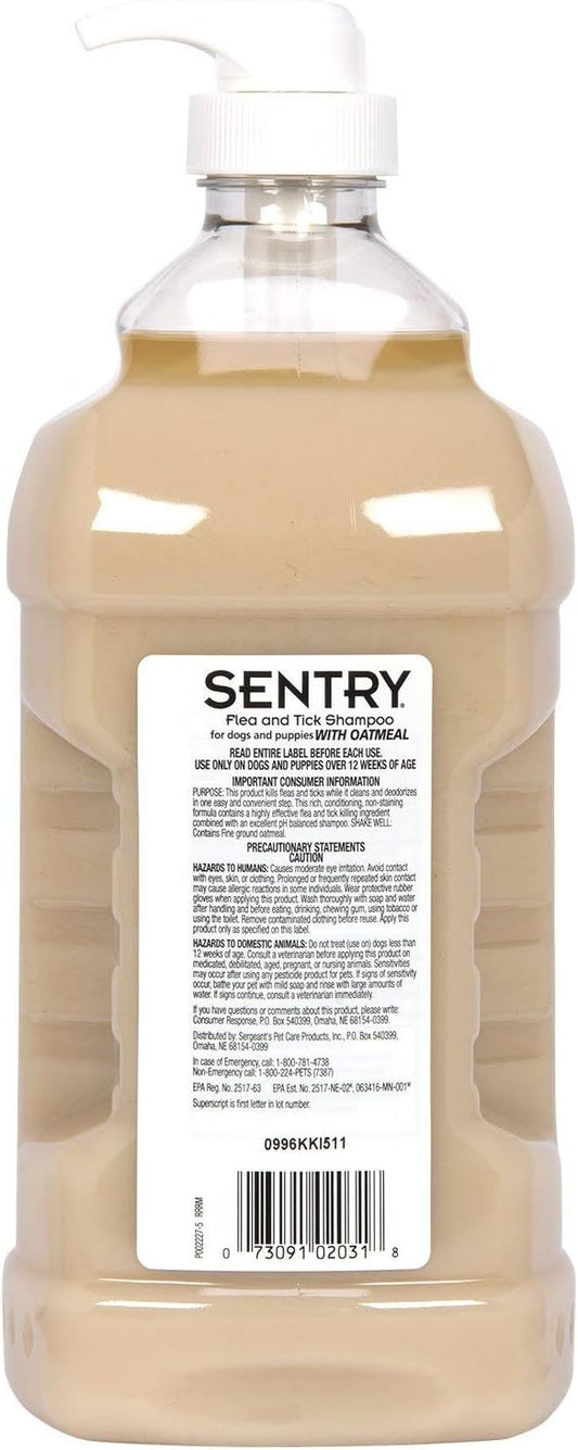 Sentry dog grooming shampoo with Hawaii ginger scent