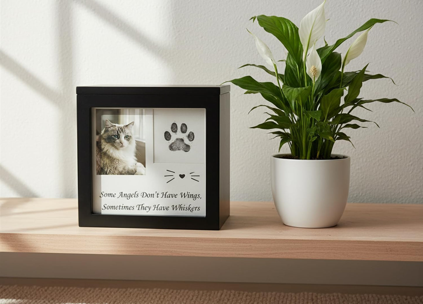 OtterPets imported pet remembrance memorial frame setup
