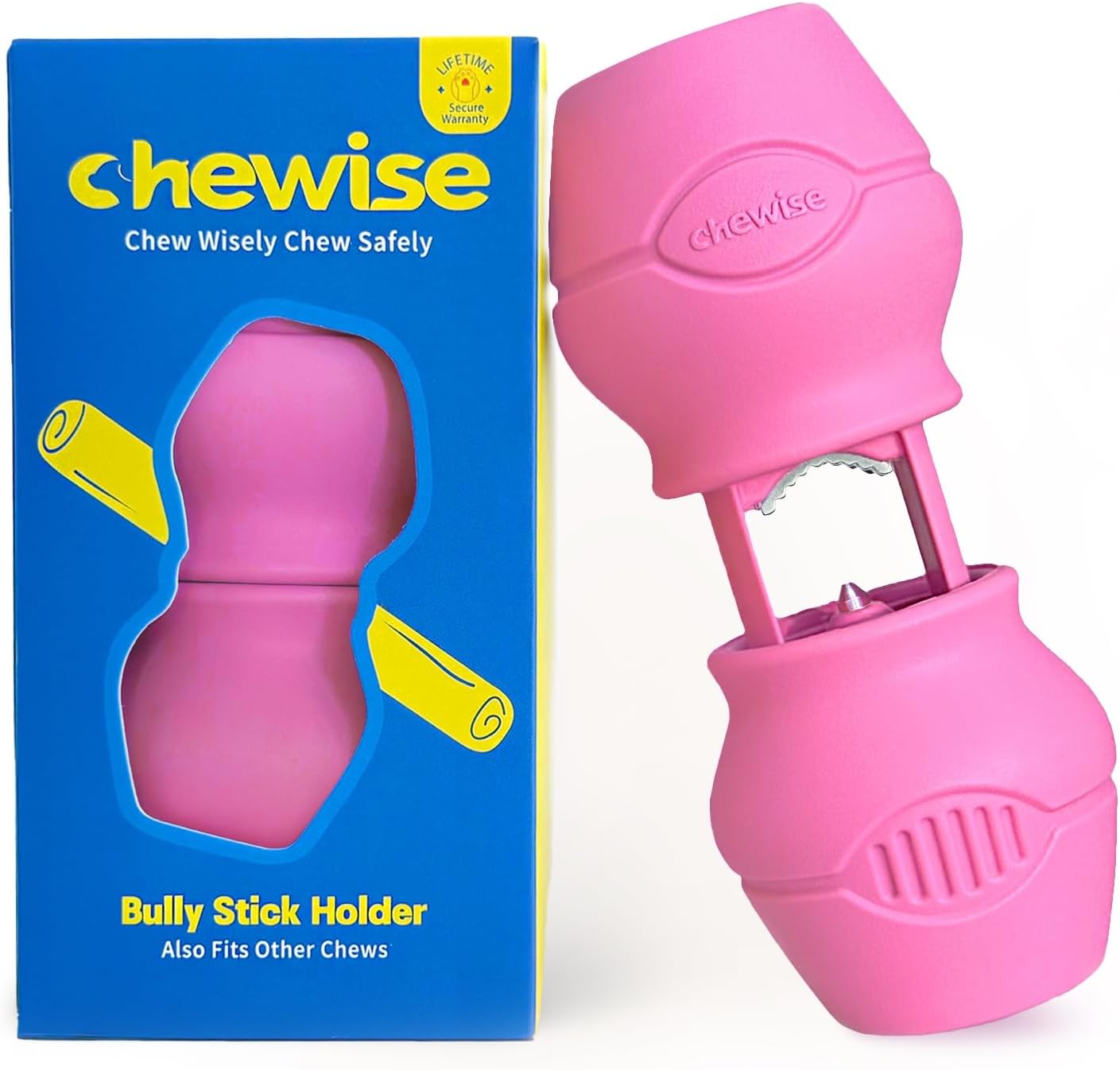 PetClan Chewise Bully Stick Holder, Improved Bully Sticks Holder, Ultimate Secure Heavy Duty, BPA-Free Safety Device to Prevent Choking, Fits Various Bully Sticks and Dog Sizes - Image 15