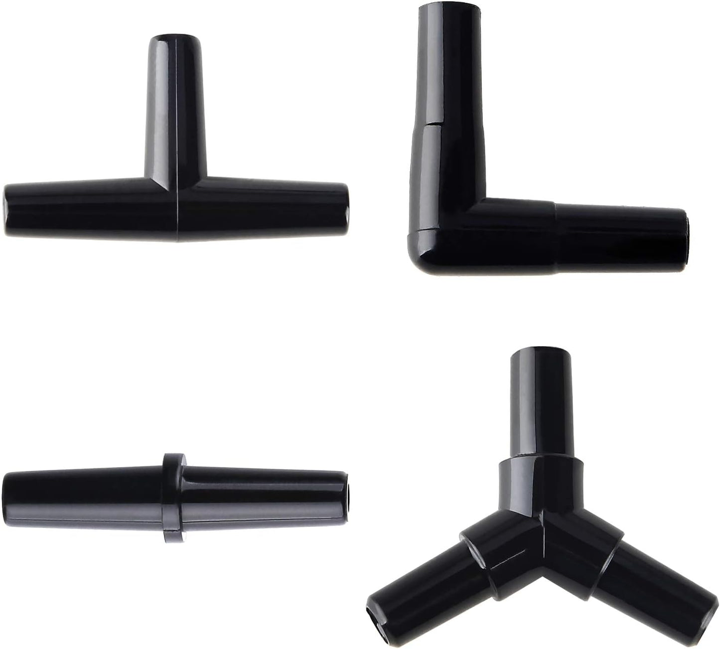 Pawfly Aquarium Airline Tubing Connectors Plastic Inline Valve, Fish Tank Air Pump Connector, 40-Piece - Image 11