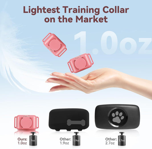 Side view of Fashilead small dog training collar