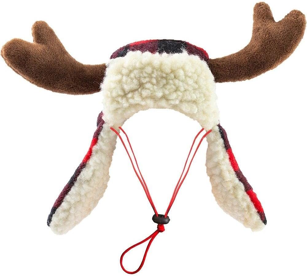 Huxley & Kent Pet Hat | Santa (Medium) | Festive Christmas Holiday Accessory for Dogs/Cats | Holiday Pet Hat | SnugFit Sliding Toggles for Best Fit - Image 13