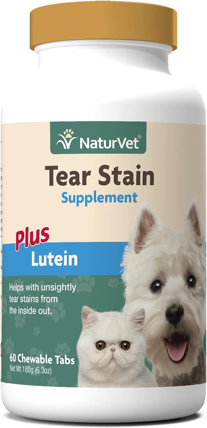 NaturVet - Tear Stain Plus Lutein - Eliminates Unsightly Tear Stains - Enhanced with Cranberry Extract, Marshmallow Root & Oregon Grape Root - for Dogs & Cats - 70 Soft Chews - Image 10