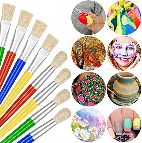 Complete packaging contents of the 16 piece kids painting tool set