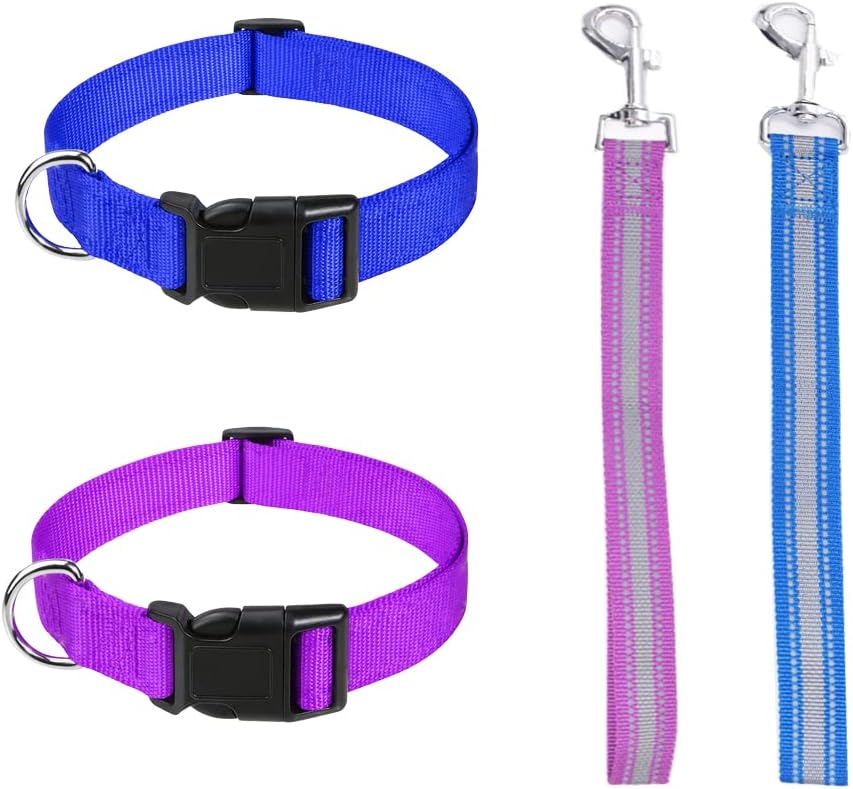 Durable high density nylon goat neck piece set with safety reflectors