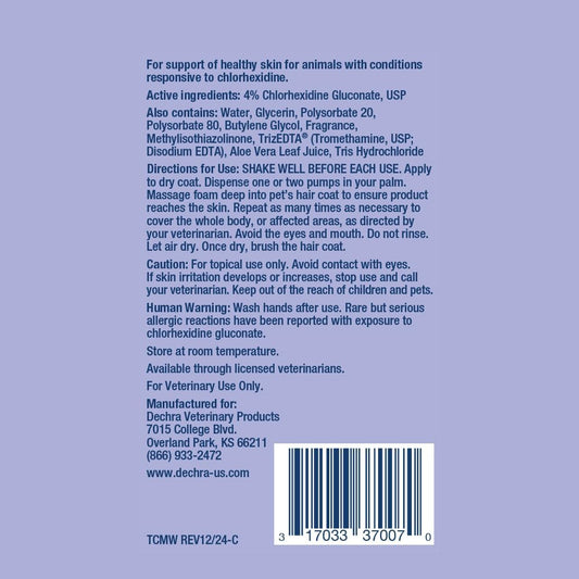 TrizCHLOR 4 Mousse 7.1 ounce bottle side profile