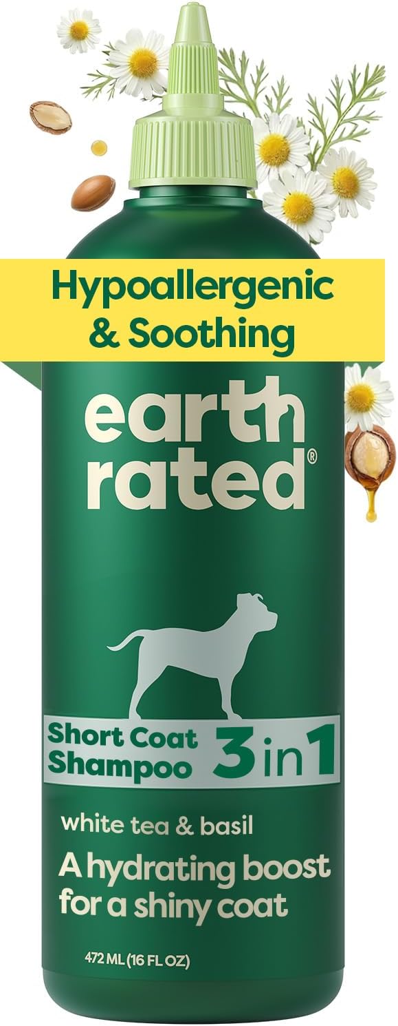Earth Rated Deshedding Dog Shampoo, Hypoallergenic 3-in-1, Shampoo & Conditioner for Dogs & Puppies, Deodorizing, 98.5% Natural Origin Ingredients, 16 oz - Image 12