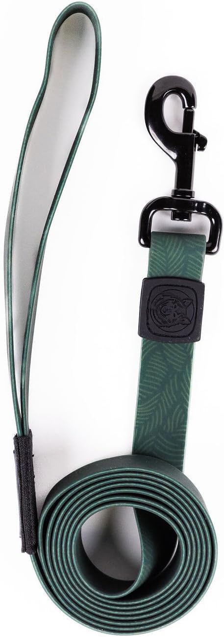 Wilderdog Waterproof Dog Leash - Repels Water & Dirt - Olive - Image 15