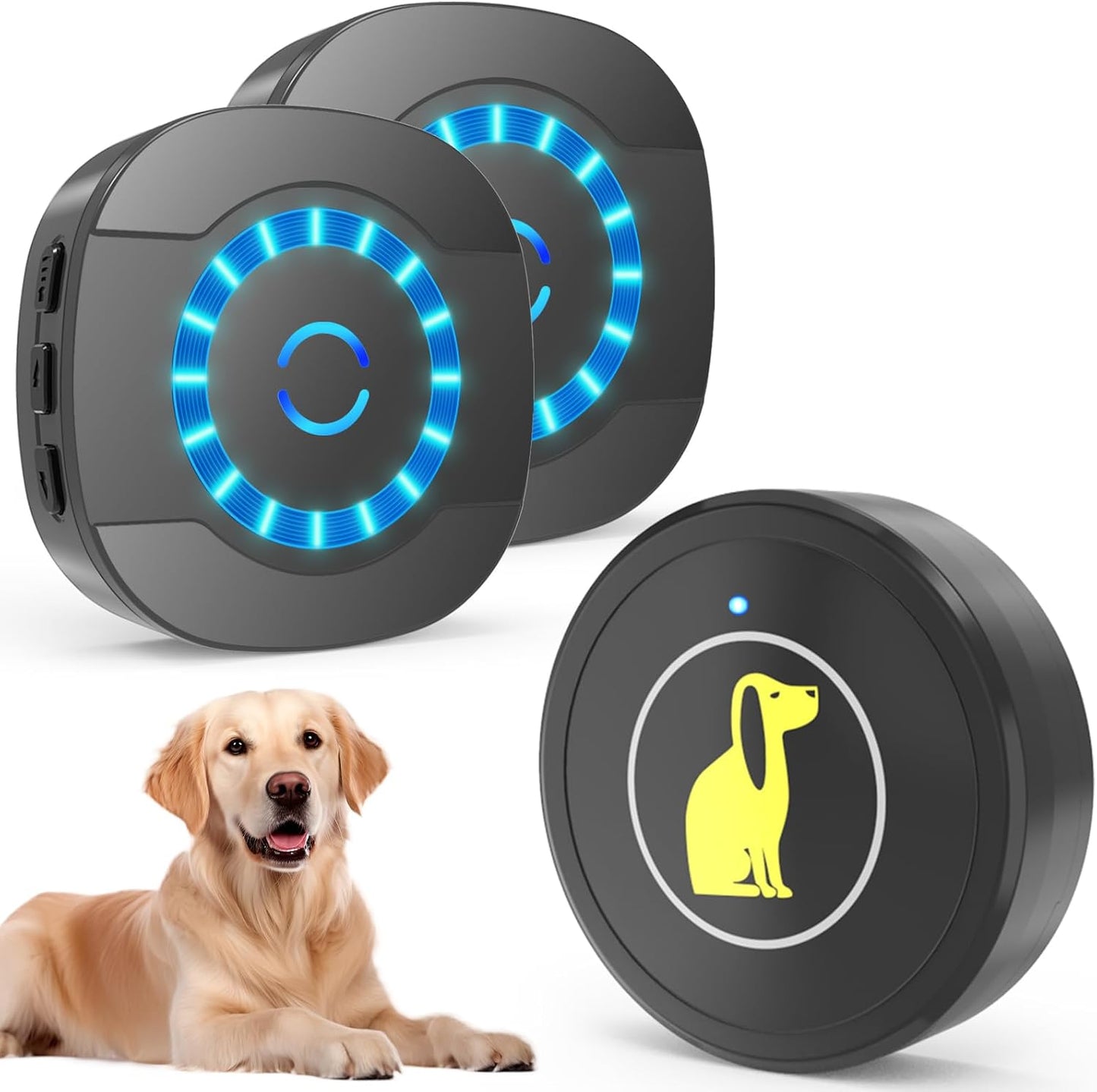 Dog Door Bell, Dog Bell for Training Doggie Door Bell for Dog Puppy Training Sliding Door/Go Outside Doorbell and Waterproof Touch Button - Image 10