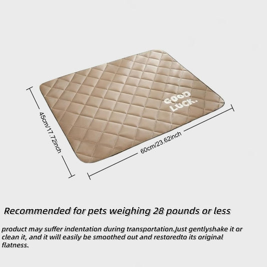 Neuqiho dog kennel mat with non-slip silicone bottom