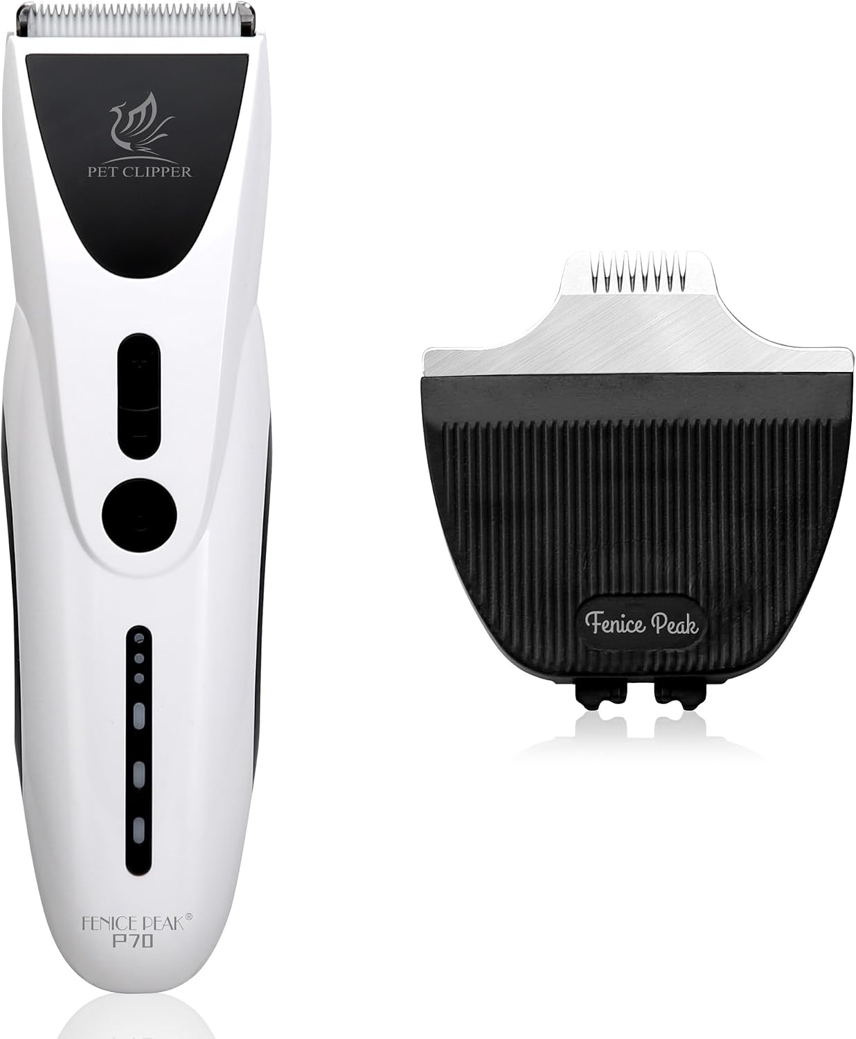 Quiet Cat Grooming Clippers, 2-in-1 Cat Hair Trimmer with Replaceable 420J2 Stainless Steel Blade, 7-Hour Runtime, 3 Speeds, Cordless for Paw, Butt, Back, Ear & Face, Yellow - Image 10