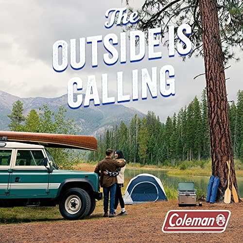 Authentic USA imported Coleman insect repellent product packaging displaying ten hour defense logo