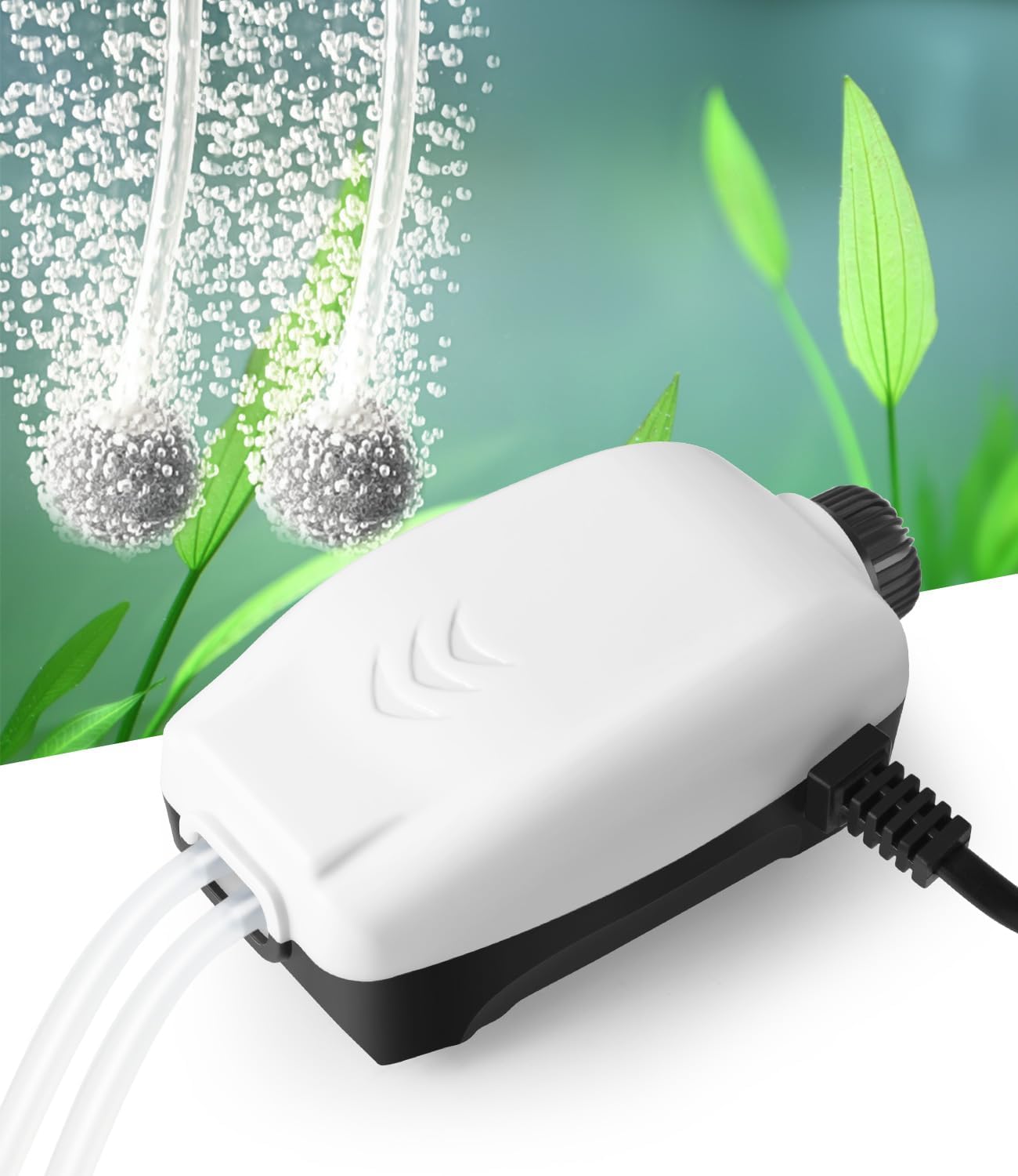 Hitop aquarium electric air pump installation setup example