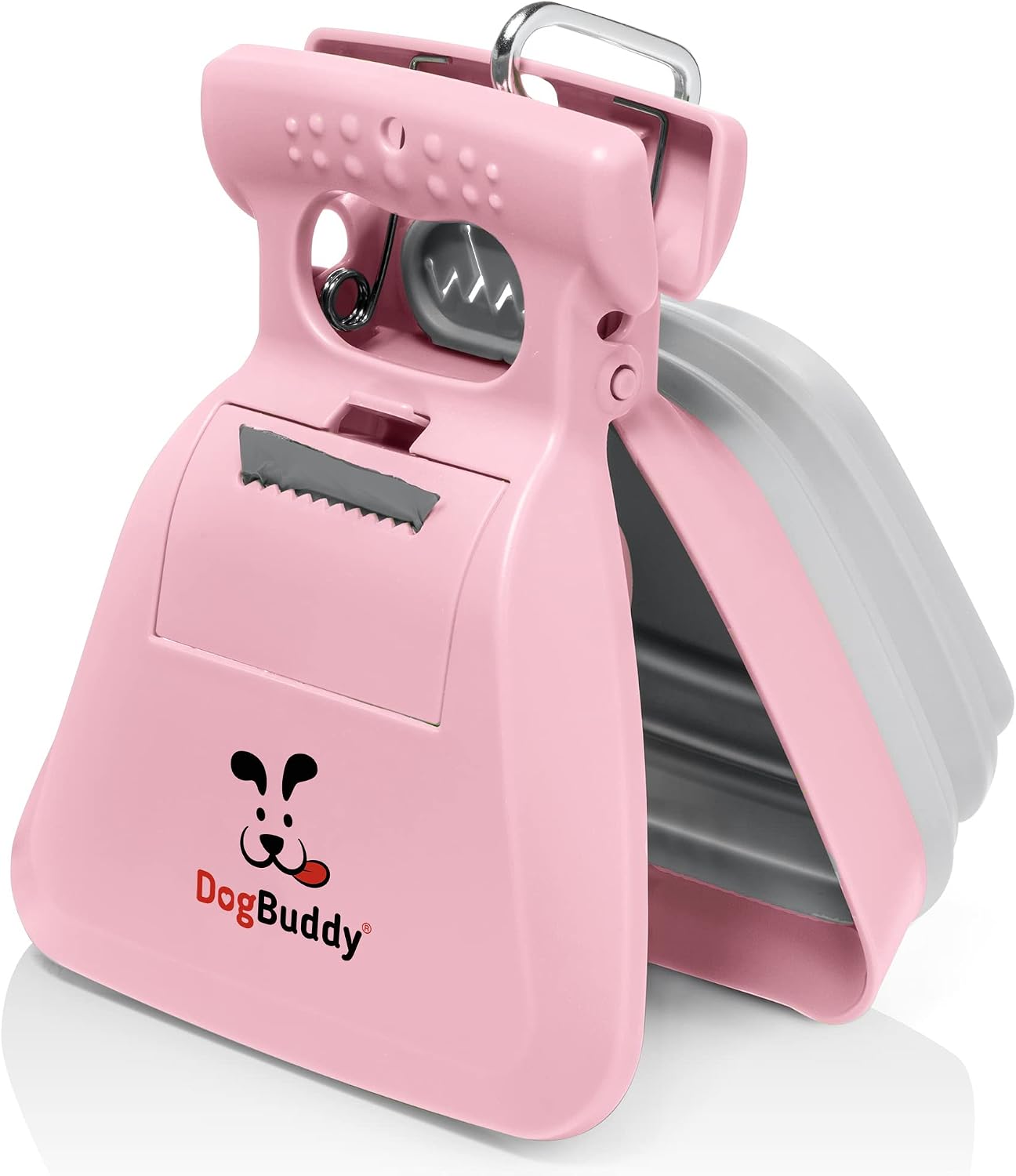 DogBuddy Pooper Scooper, Portable Dog Pooper Scooper, Poop Scooper for Small and Large Dogs, Pooper Scooper With Bag Attachment, Leash Clip and Dog Waste Bags Included (Medium, Kiwi) - Image 15